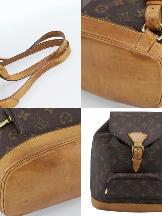 LOUIS VUITTON Monogram Montsouris MM Backpack M51136 LV Auth 188708 main image 12